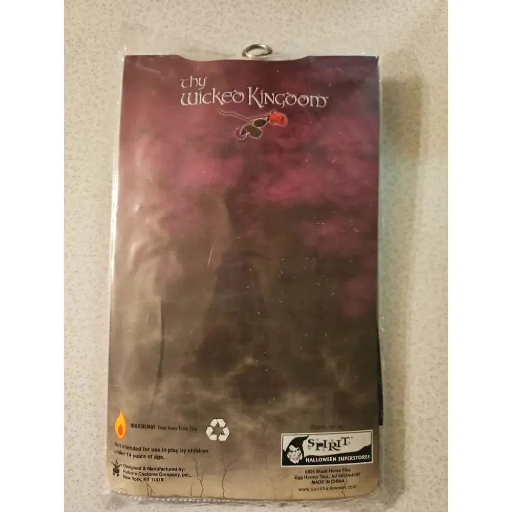 The‎ Wicked Kingoom Adult Black Thigh Highs With Buckle  1 Size